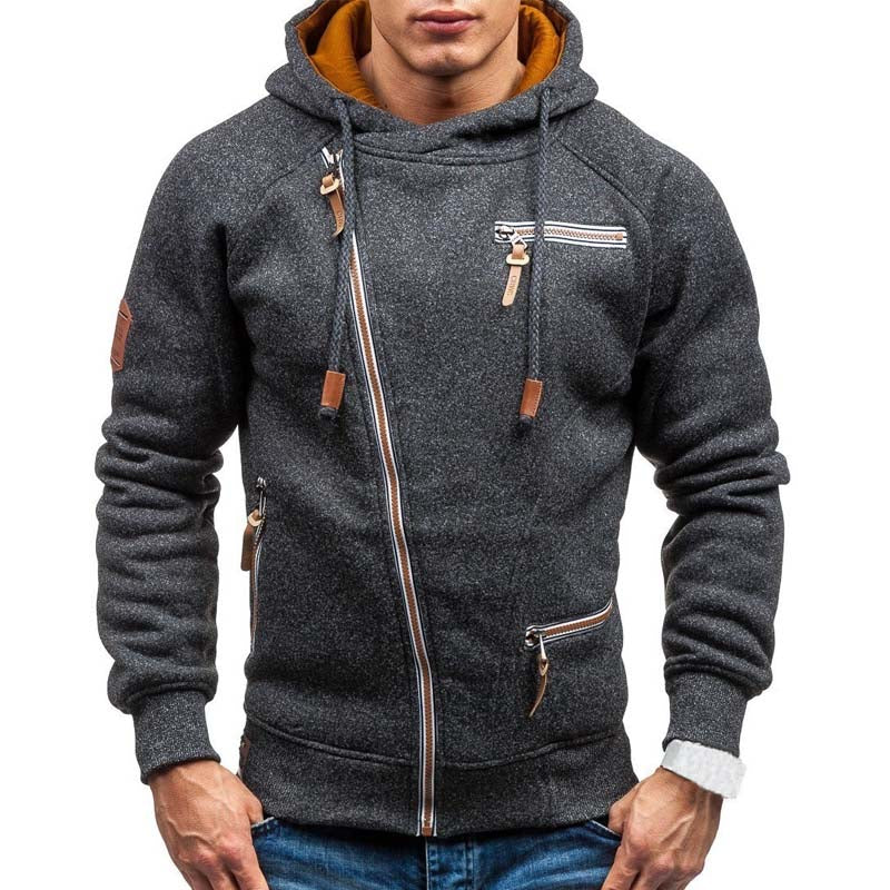 Samuel Fijne Schuine Rits Hoodie (unisex)