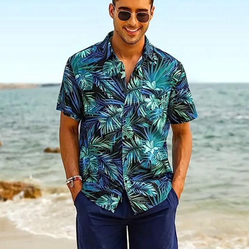 Teun - Hawaiian Casual Beach Shirt