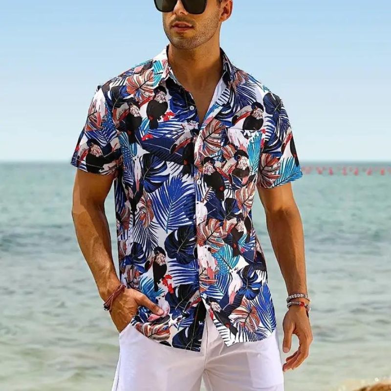 Teun - Hawaiian Casual Beach Shirt