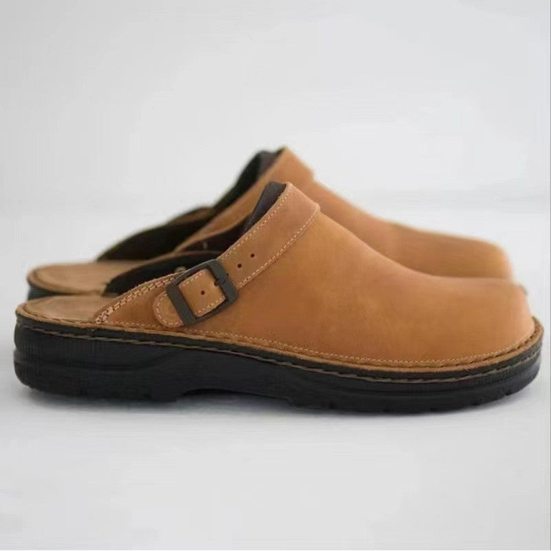 Tijmen - Men's Soft Leather Slippers