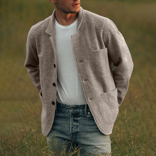 Tommy Cardigan - stijlvol wollen vest met knoopsluiting voor mannen