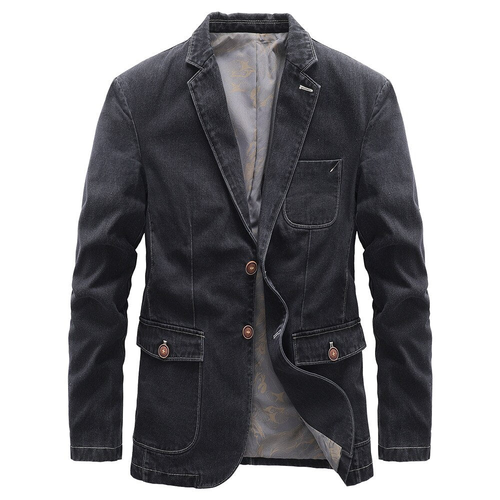 Zakelijke denim jacket